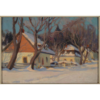 Maison dans la Neige, Baie St. Paul