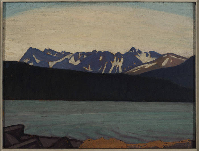 Untitled (Lake and Mountains)