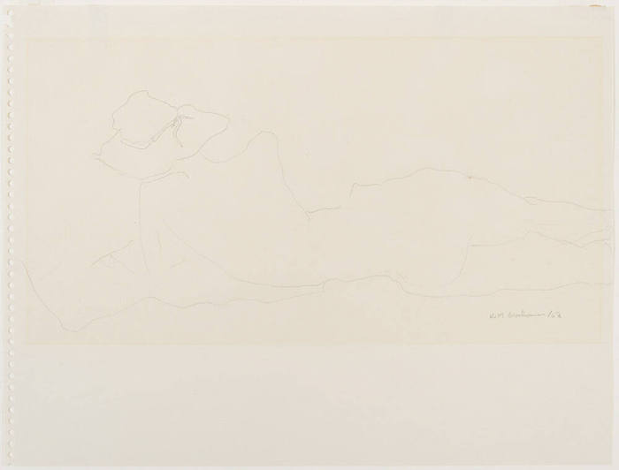 Untitled (Reclining Nude)