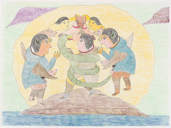 Evil Spirits Attacking Inuk