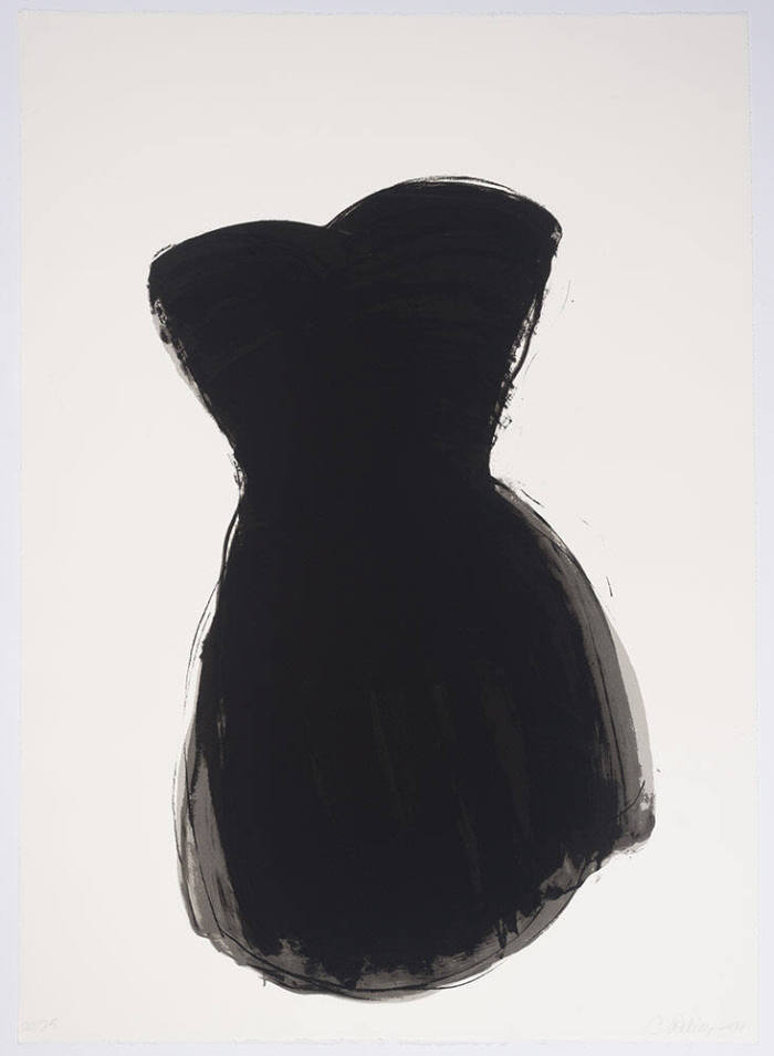 Untitled (Black Dress, Solid)