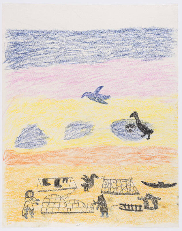 Untitled (Inuit campsite)