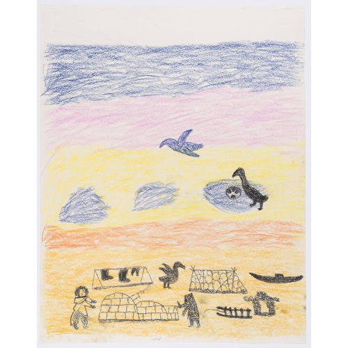 Untitled (Inuit campsite)