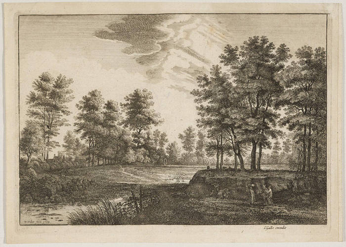 Landscape with Piping Shepherd and Flock