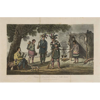 Costume of Domiciliated Indians of North America