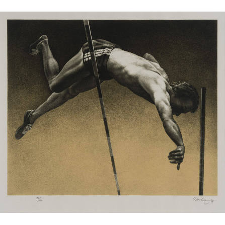 The Vaulter (Olympic Serigraphs Portfolio)