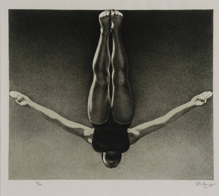 The Diver (From Olympic Serigraphs Portfolio)