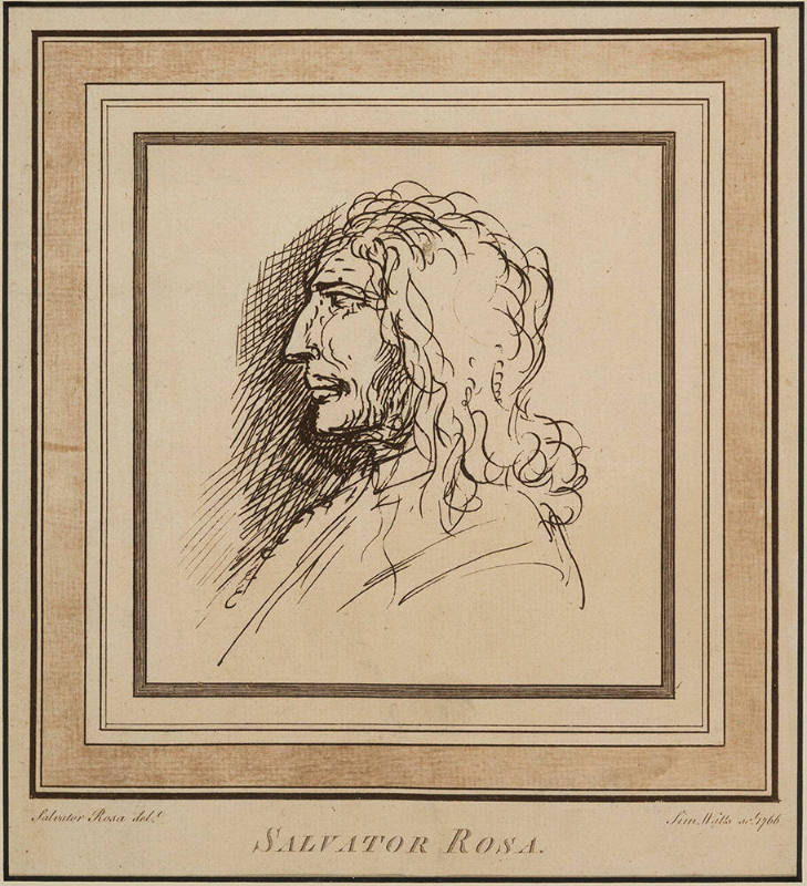 Self Portrait of Salvator Rosa