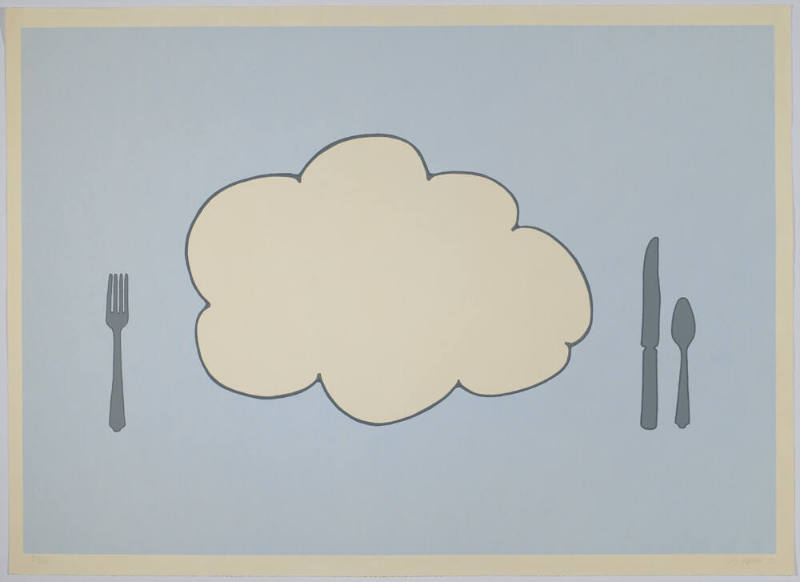 Cloud with Knife, Fork & Spoon