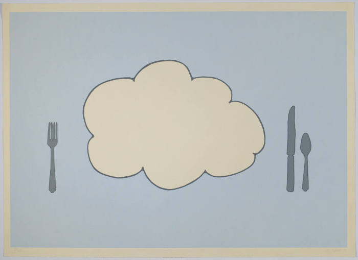 Cloud with Knife, Fork & Spoon