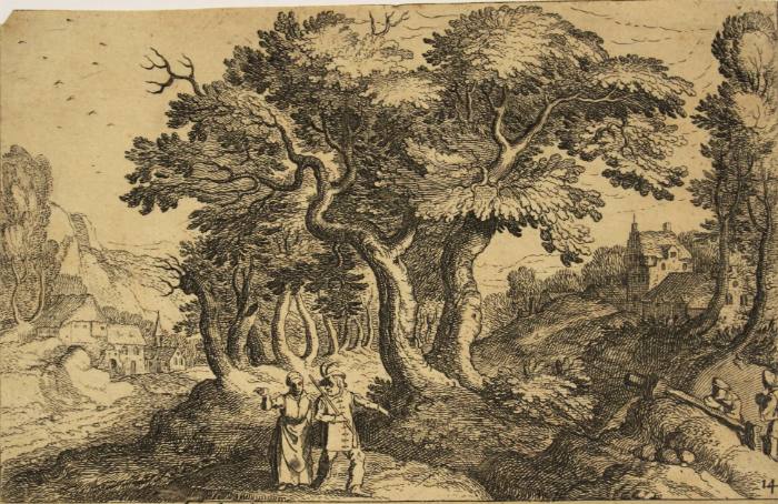 Landscape with Pastoral Figures