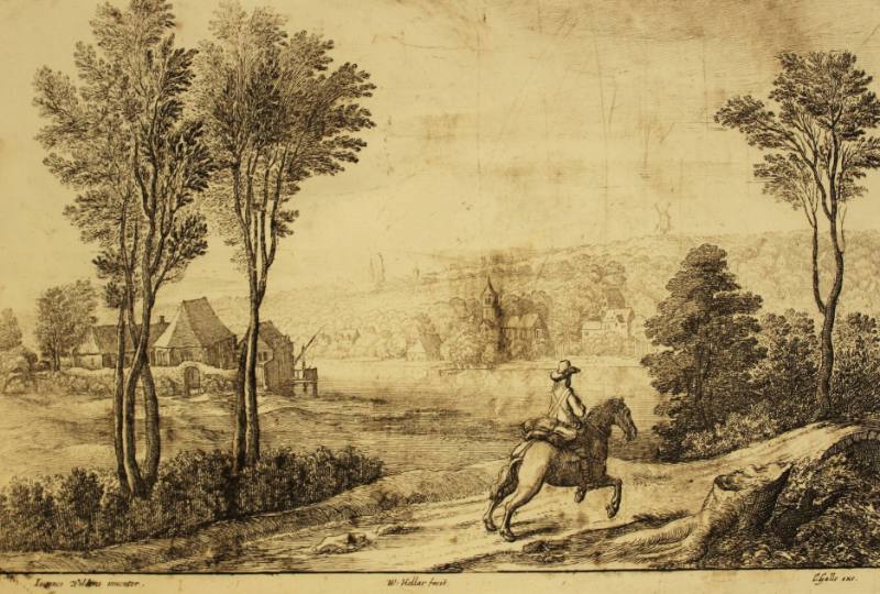 Rider in a Landscape