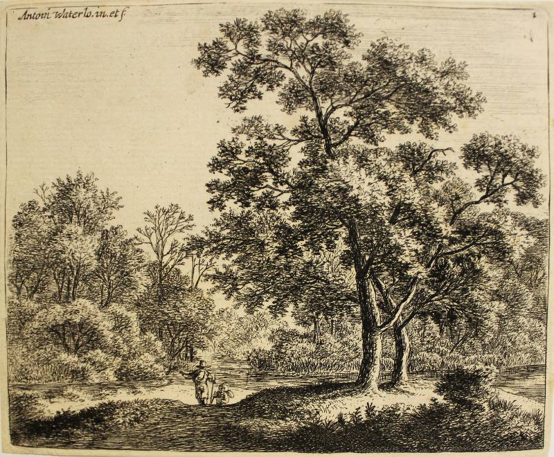 Two Travellers in a Wood