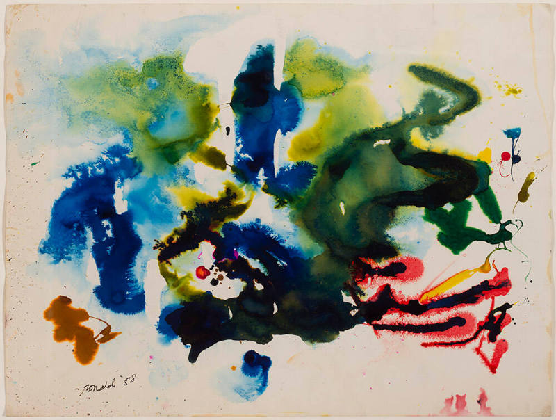 Untitled (Multi-coloured forms)