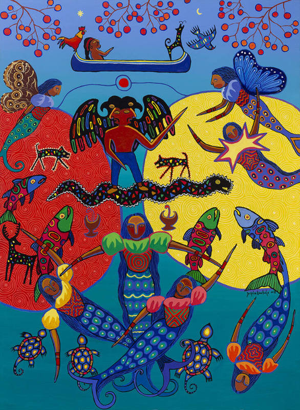 Homage to Norval Morrisseau