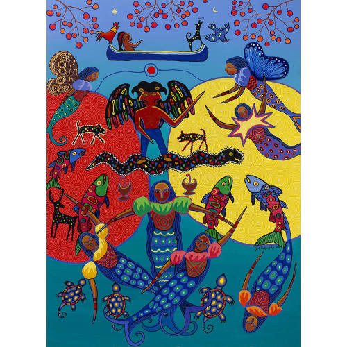 Homage to Norval Morrisseau