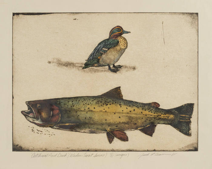 Cutthroat and Duck (Western Trout Series) 37/75