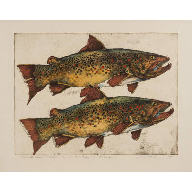 Brown on Brown (Western Trout Series)  38/50