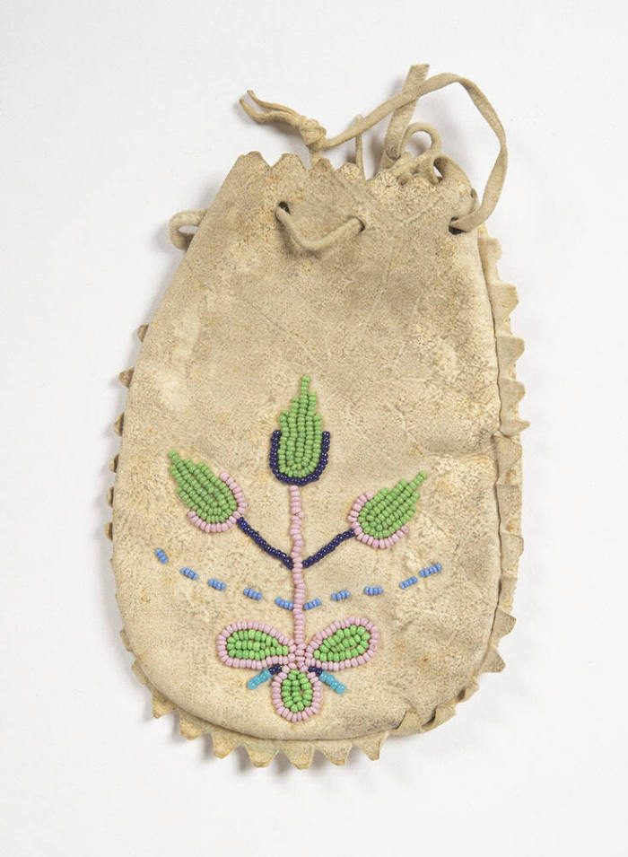 Untitled (Leather medicine pouch)