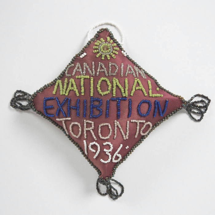 Untitled: Canadian National Exhibition Toronto 1936 (Square pincushion)