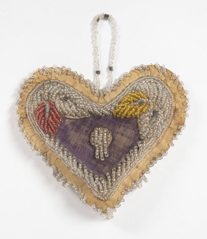 Untitled (Heart-shaped pincushion)