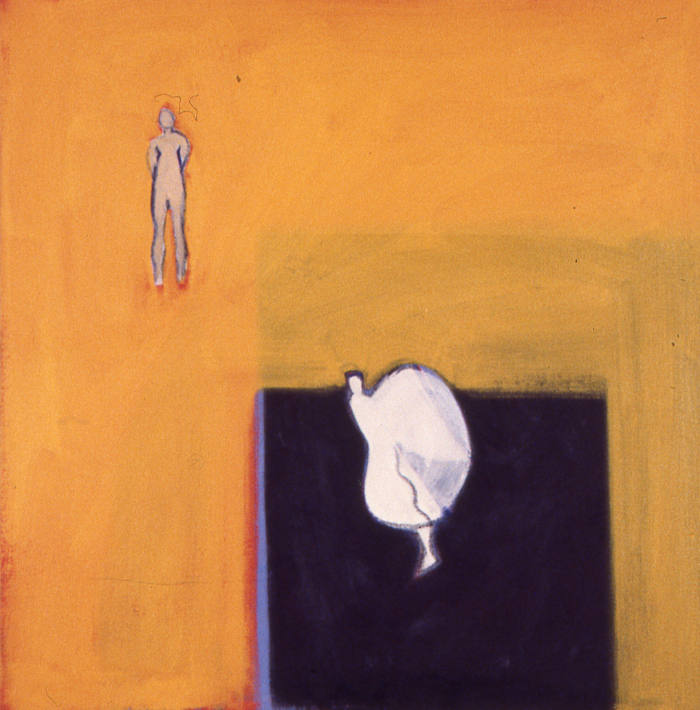 Untitled [yellow/black with 2 figures]