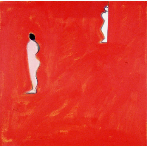 Untitled [red with 2 figures]