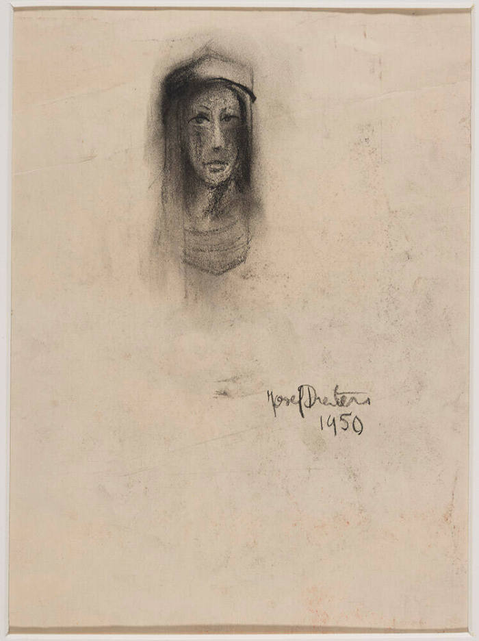 Head of a Woman With Headdress