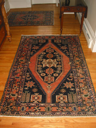 Persian Maslaghan (North Western Persian Village) Carpet