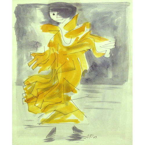 Untitled (Yellow Dress)