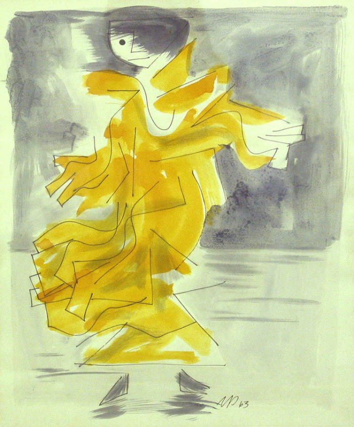 Untitled (Yellow Dress)