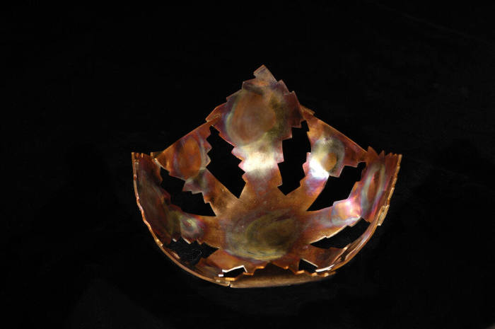 Oval Copper Dish