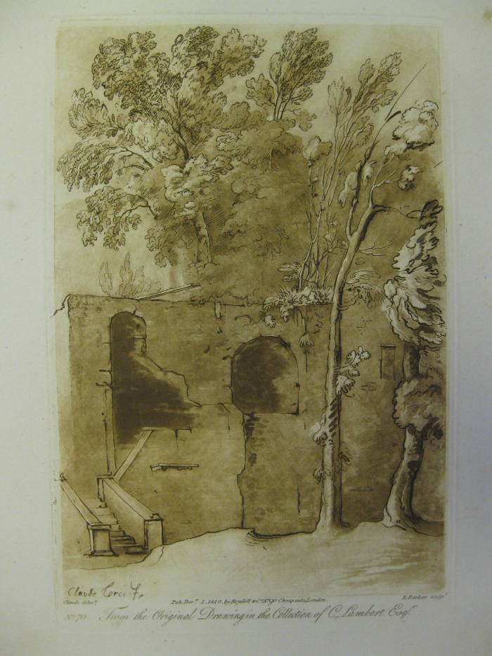 No. 70. From the Original Drawing in the Collection of C. Lambert. Esqr.