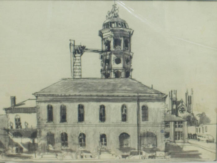 Removal of City Hall Tower