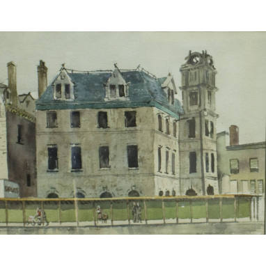 Demolition of the Customs House