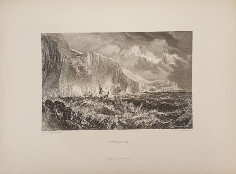 Ilfracomb (from The Turner Gallery: A Series of One Hundred and Twenty Engravings from the works of the late J.M.W. Turner)