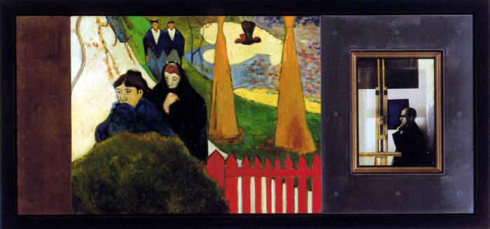 A Eulogy (Old Women at Arles), to Gaugin and Mondrian (Funeral)