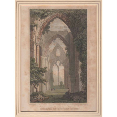 Interior of Tintern Abbey