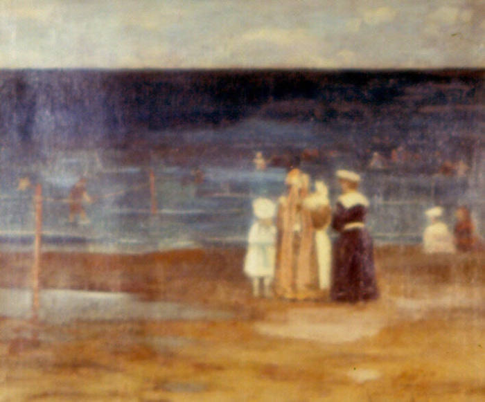 Beach Scene, St. Malo