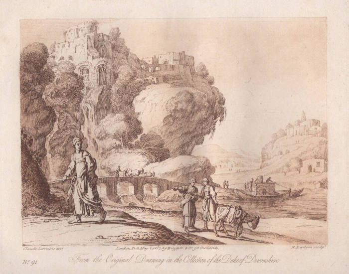 No. 91. From the Original Drawing in the Collection of the Duke of Devonshire.