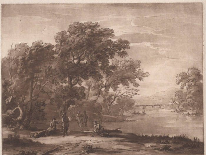 No. 8. From the Original Drawing in the Collection of the Duke of Devonshire