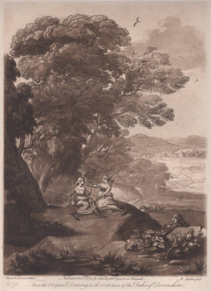 No. 76. From the Original Drawing in the Collection of the Duke of Devonshire.